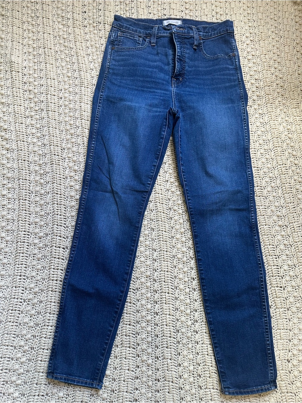 Madewell Slim Dark Blue Skinny Jeans